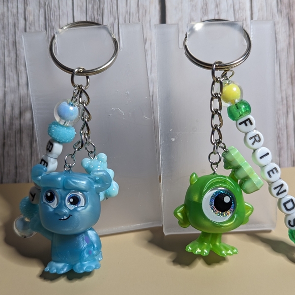 Mike & Sully Best Friend Keychains - Picture 3 of 8